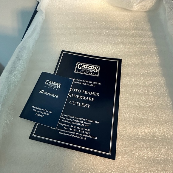 Carrs Sheffield Sterling Silver Mirror - Picture 6 of 6